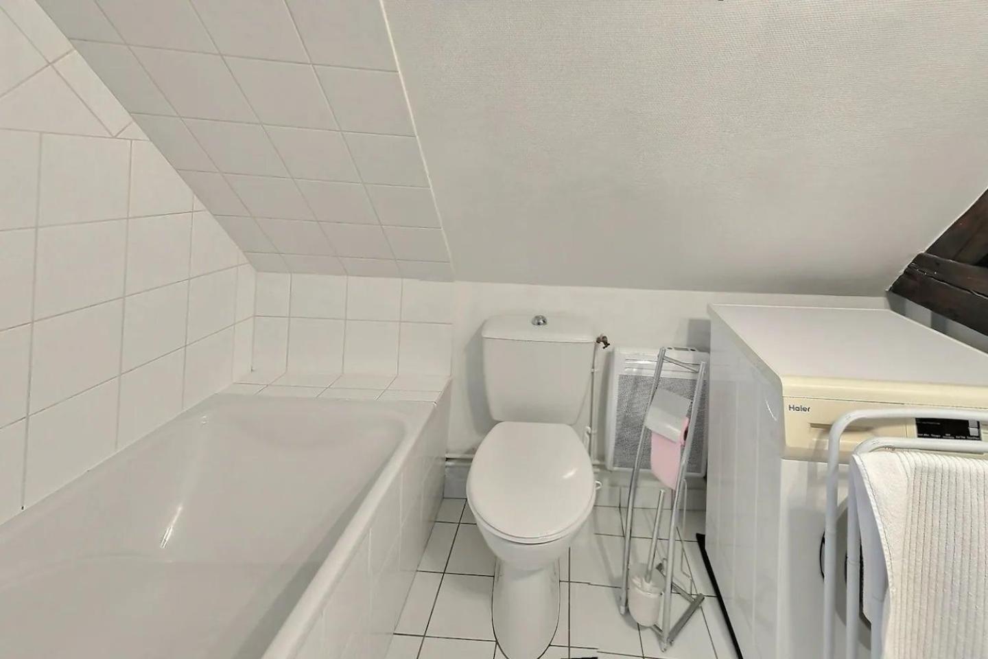Le Travel - Appartement Equipe Proche Centre Et Yschools Troyes Buitenkant foto